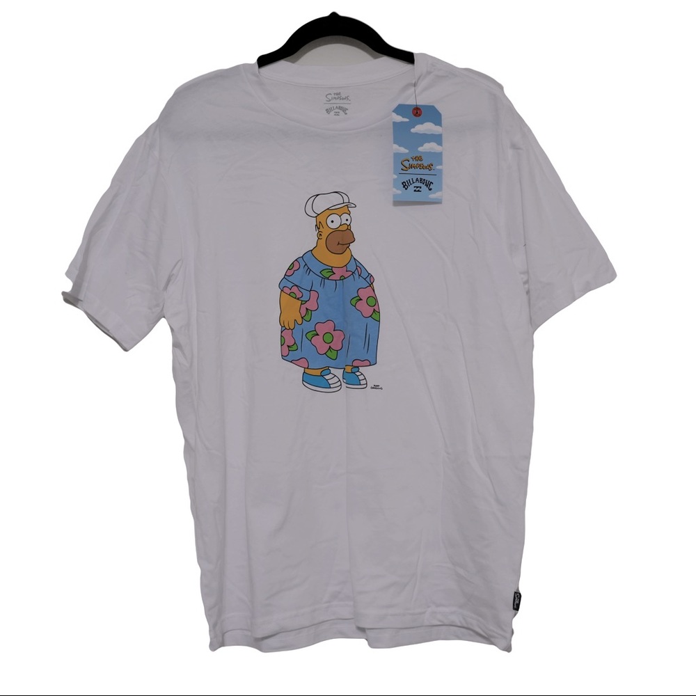 Billabong The Simpsons WFH Organic Short Sleeve Print T-Shirt